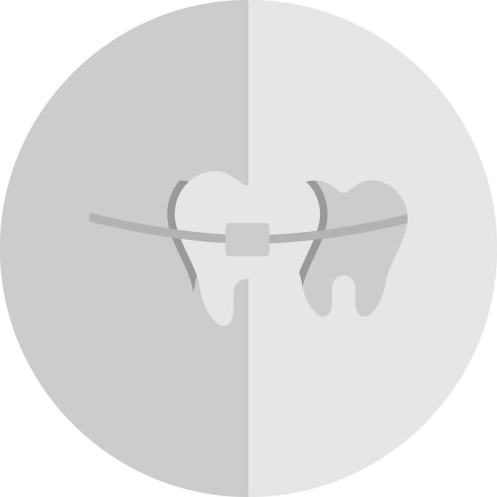 Broken Tooth Vector Icon Design