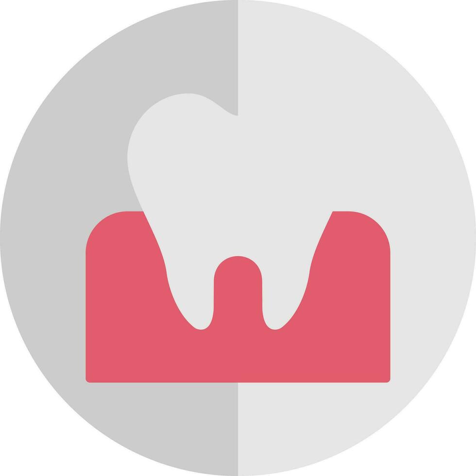 Dental Caries Vector Icon Design
