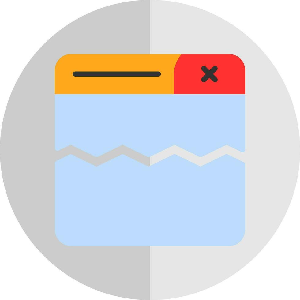 Broken Link Vector Icon Design
