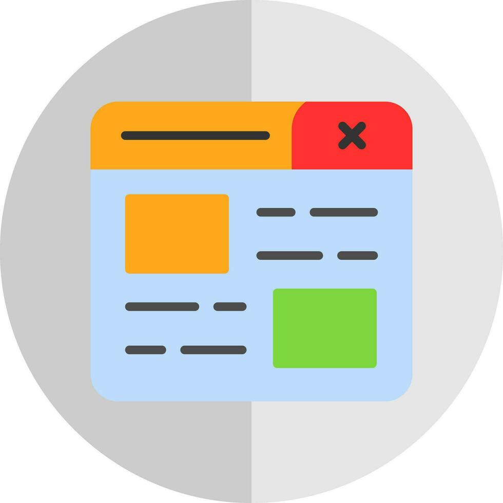 Web Site Vector Icon Design