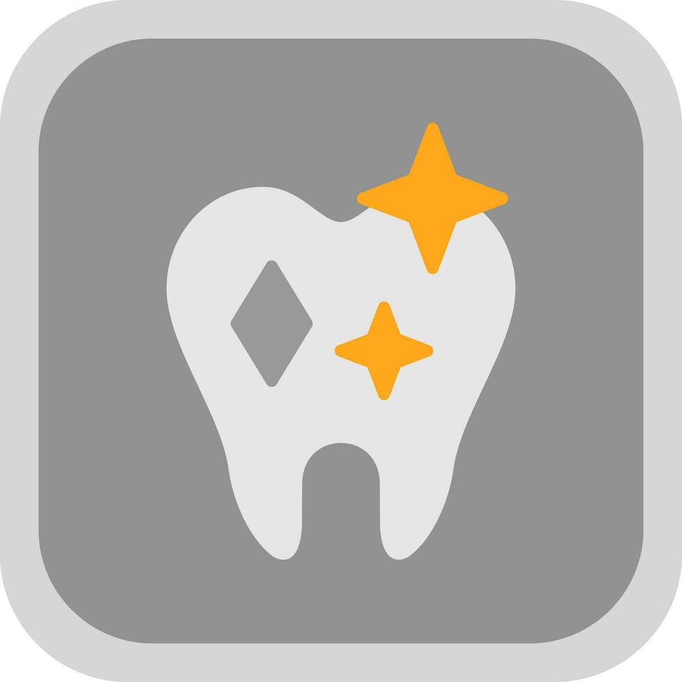 limpiar diente vector icono diseño