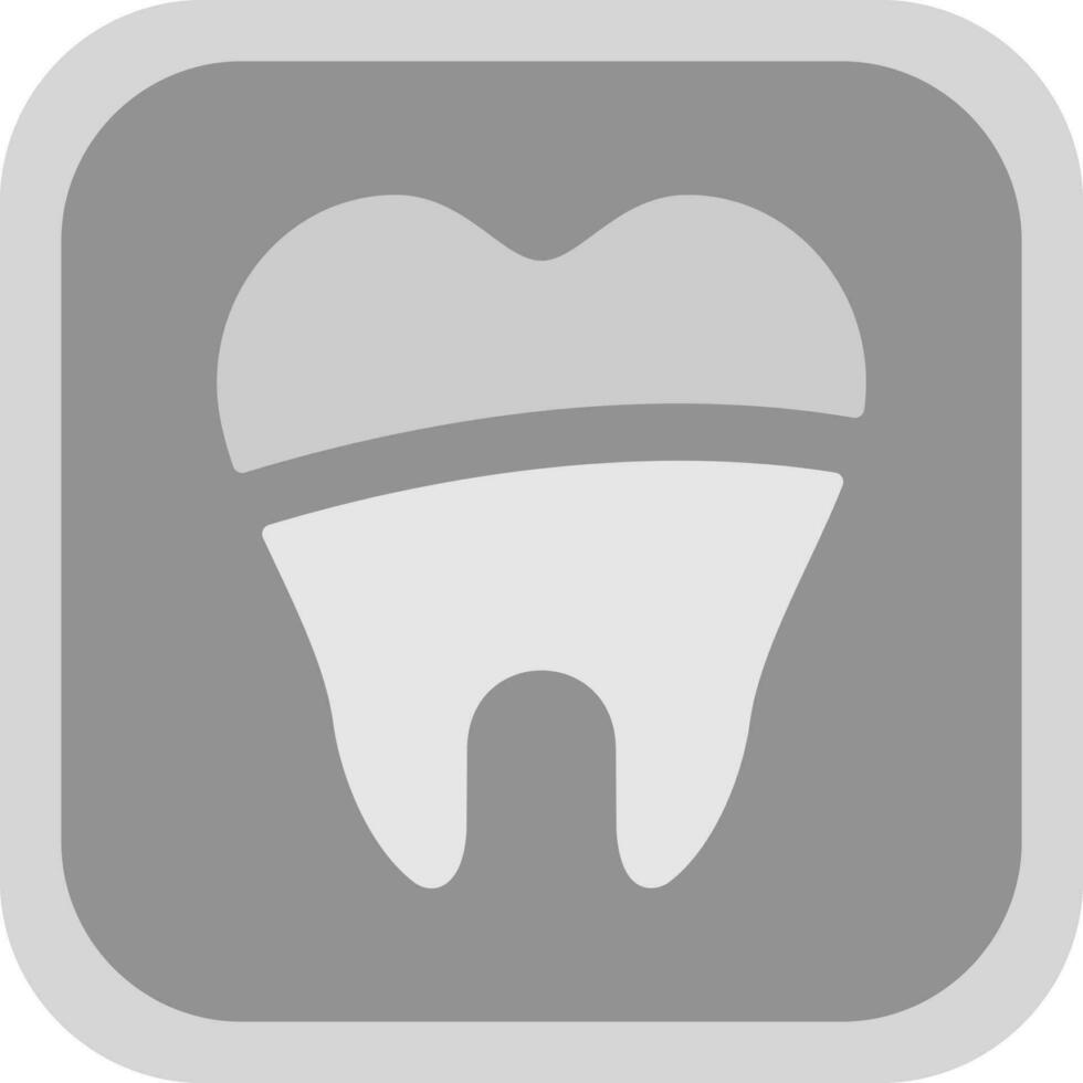 Dental Filling Vector Icon Design