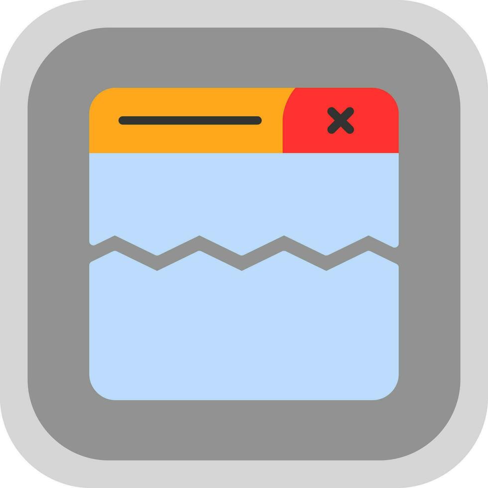 Broken Link Vector Icon Design