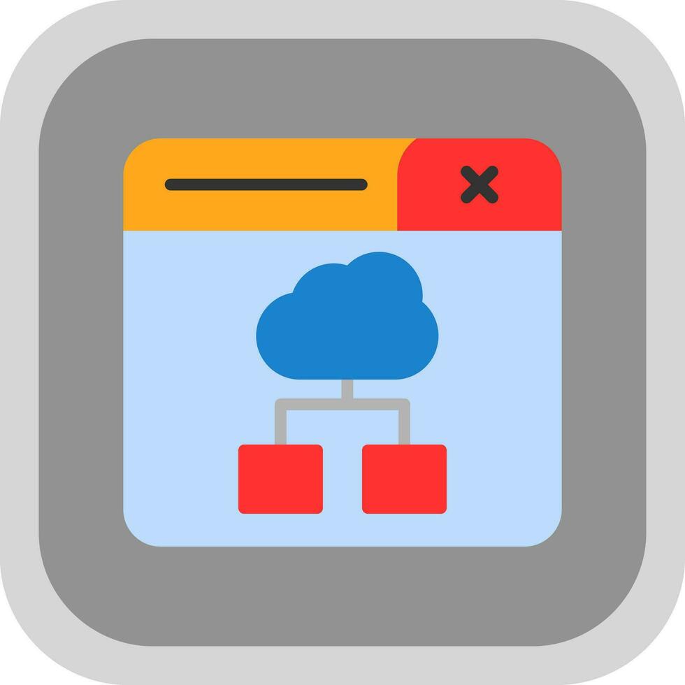 Cloud Computing Vector Icon Design