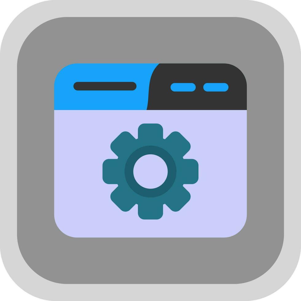 Web Browser Vector Icon Design