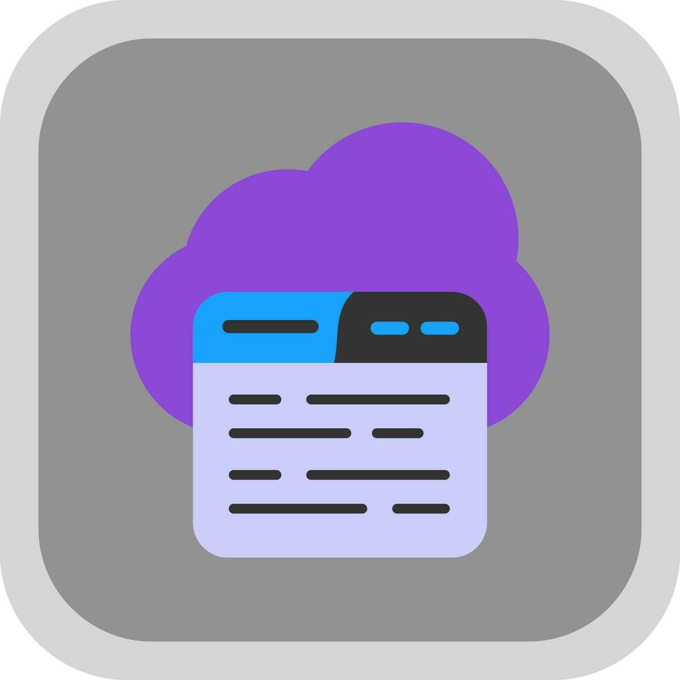 Cloud Vector Icon Design