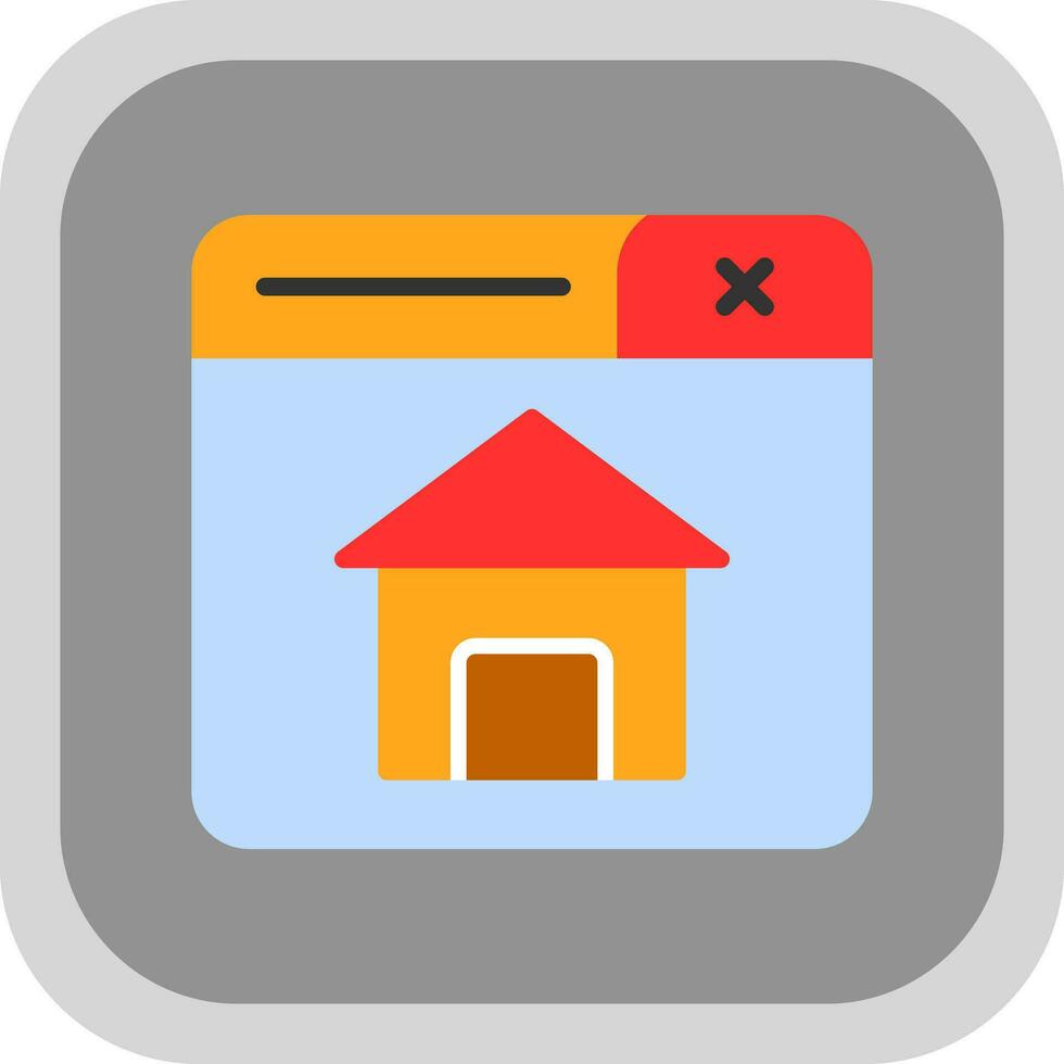 Homepage Vector Icon Design