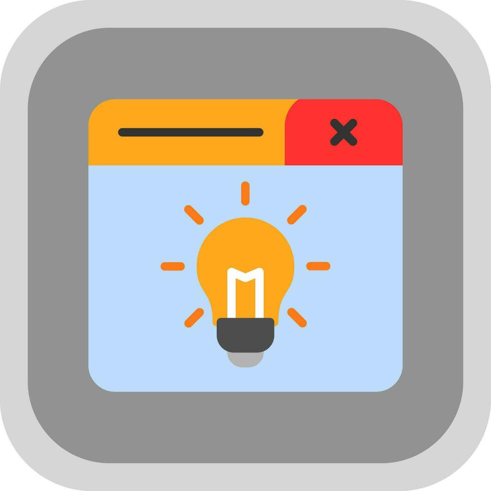 Lightbulb Vector Icon Design