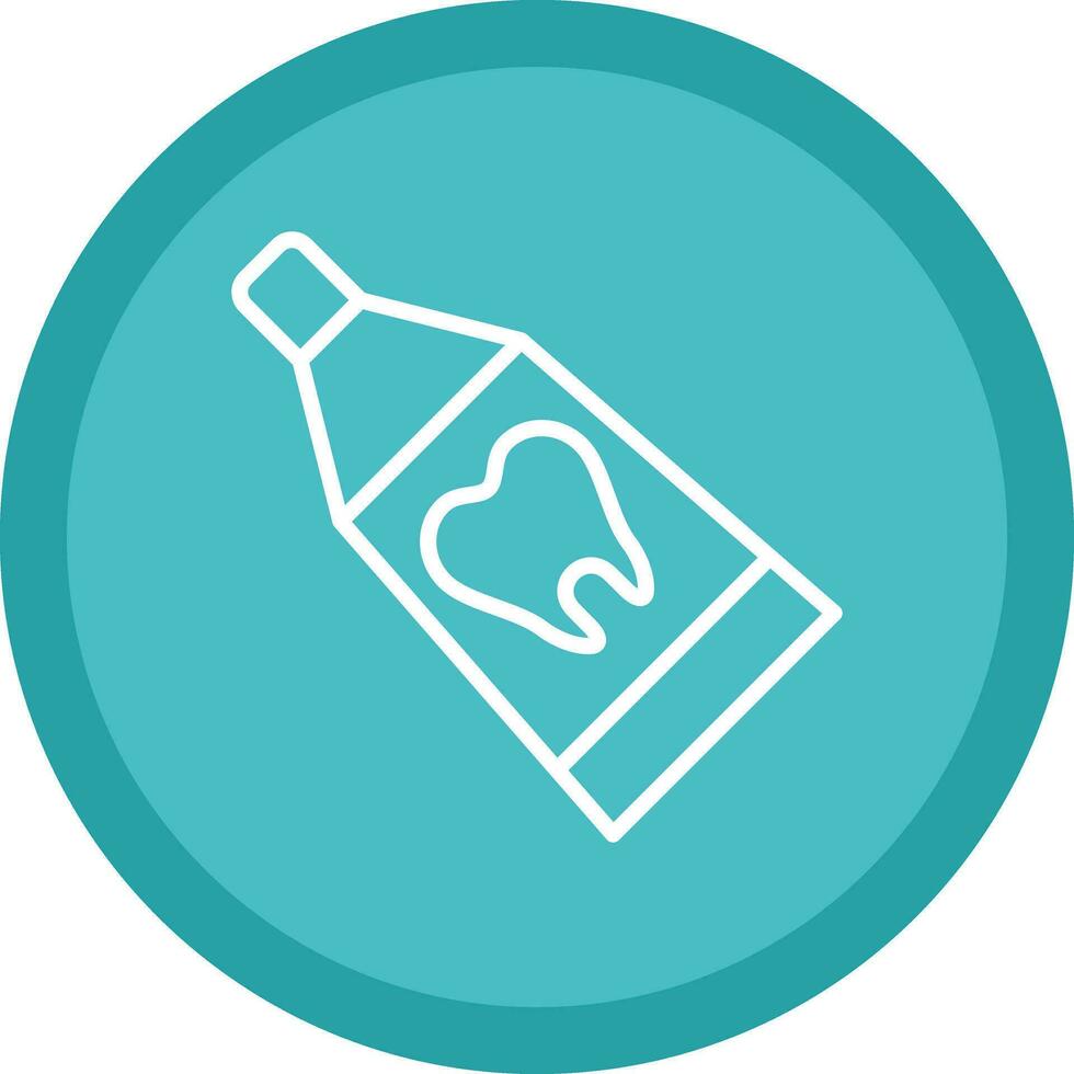 Toothpaste Vector Icon Design