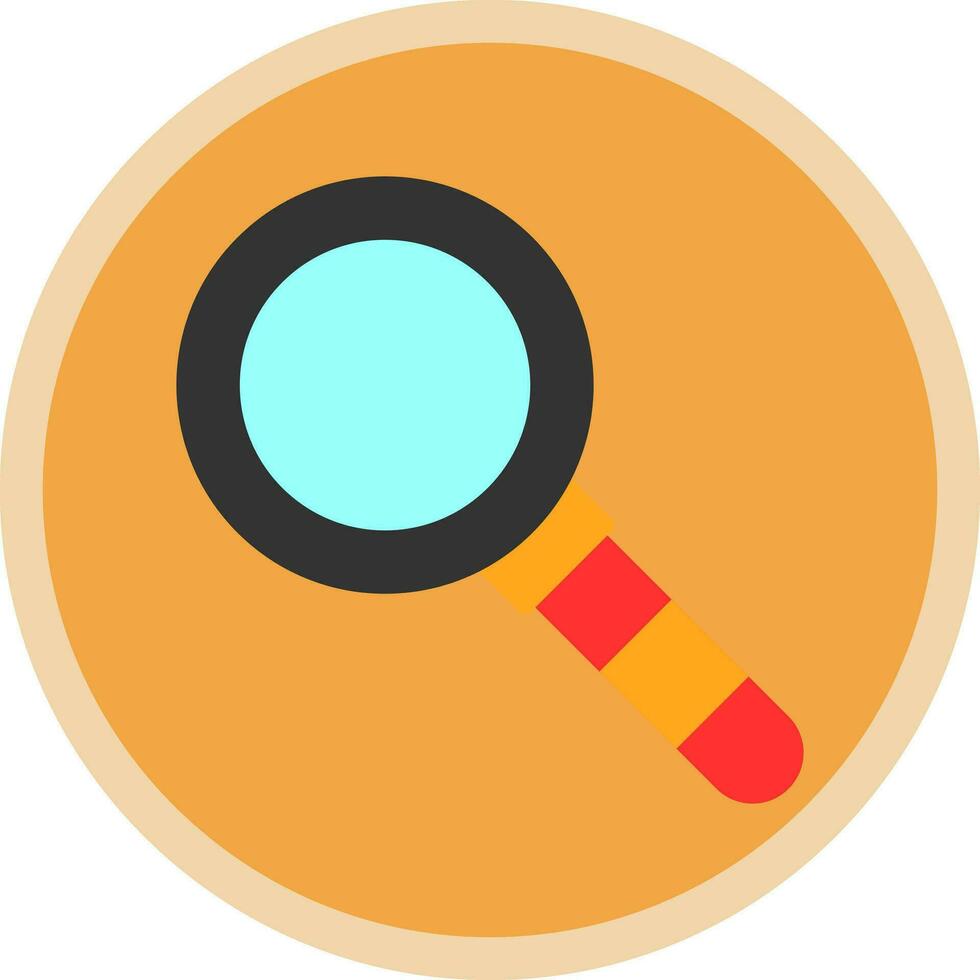 Magnifying Glass Vector Icon Design