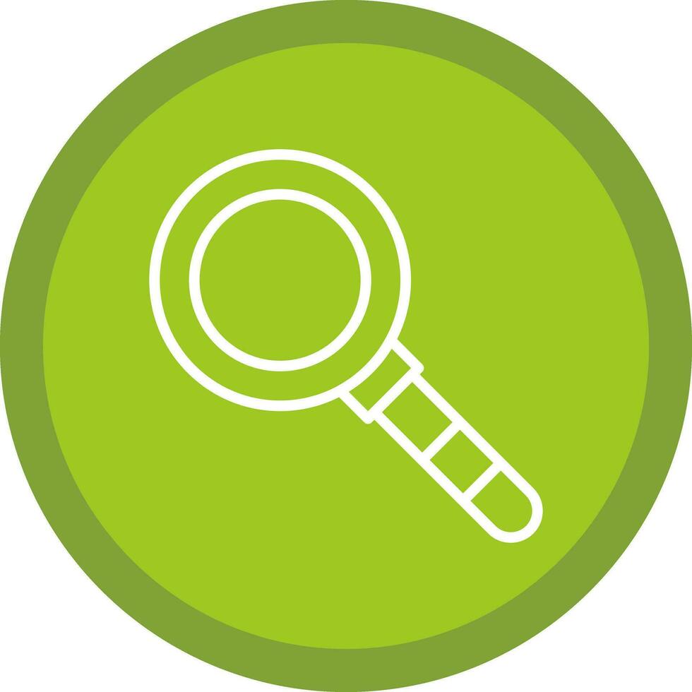 Magnifying Glass Vector Icon Design