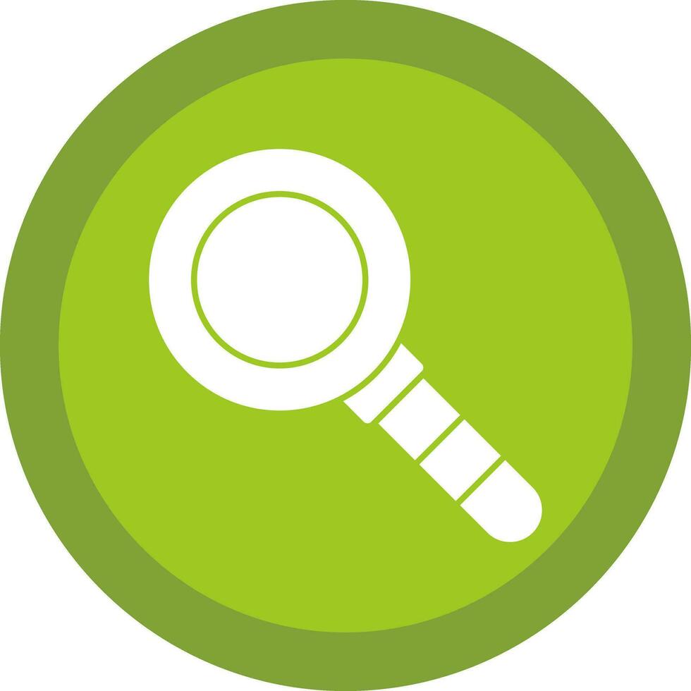 Magnifying Glass Vector Icon Design