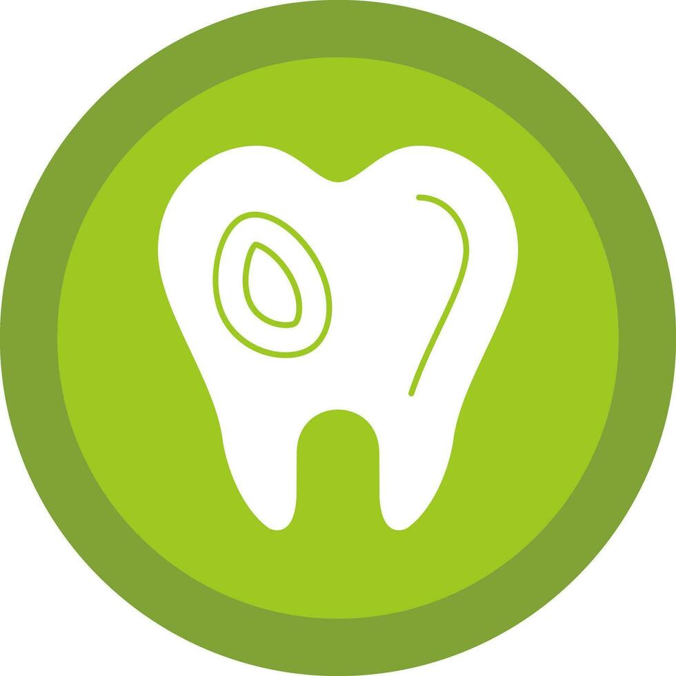 Caries Vector Icon Design