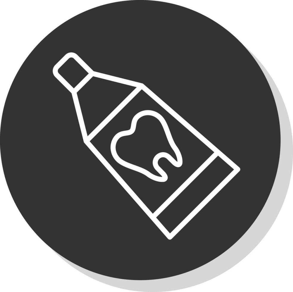Toothpaste Vector Icon Design