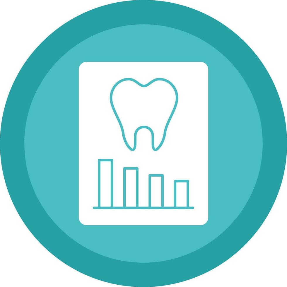 Dental Record Vector Icon Design
