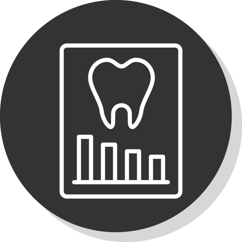 Dental Record Vector Icon Design