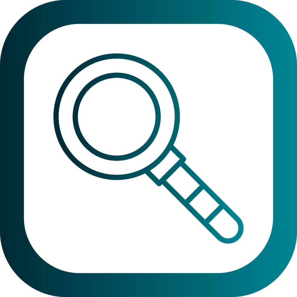 Magnifying Glass Vector Icon Design