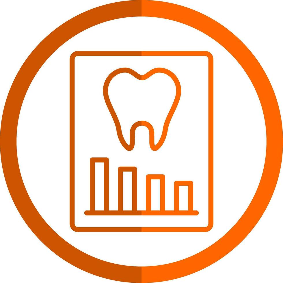 Dental Record Vector Icon Design