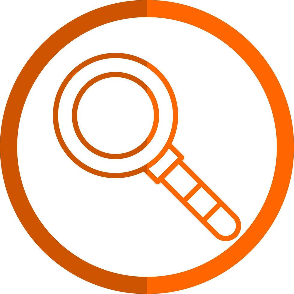 Magnifying Glass Vector Icon Design