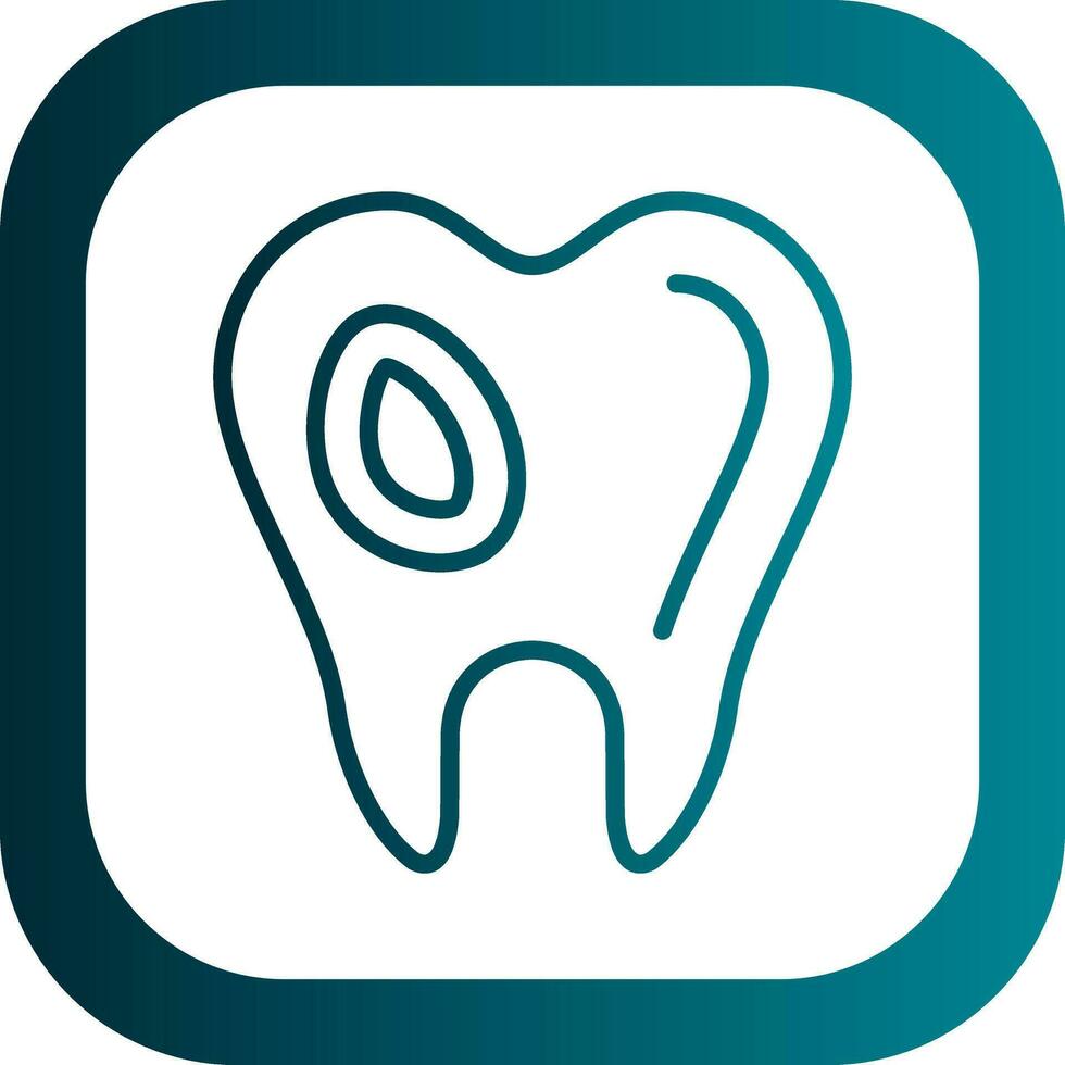 Caries Vector Icon Design
