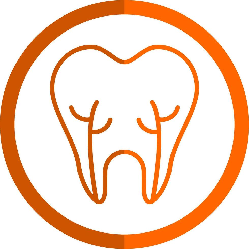 Root Canal Vector Icon Design