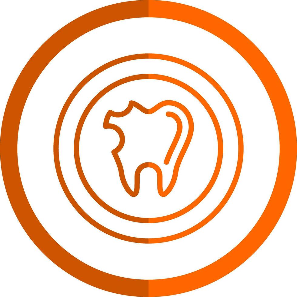 Caries Vector Icon Design