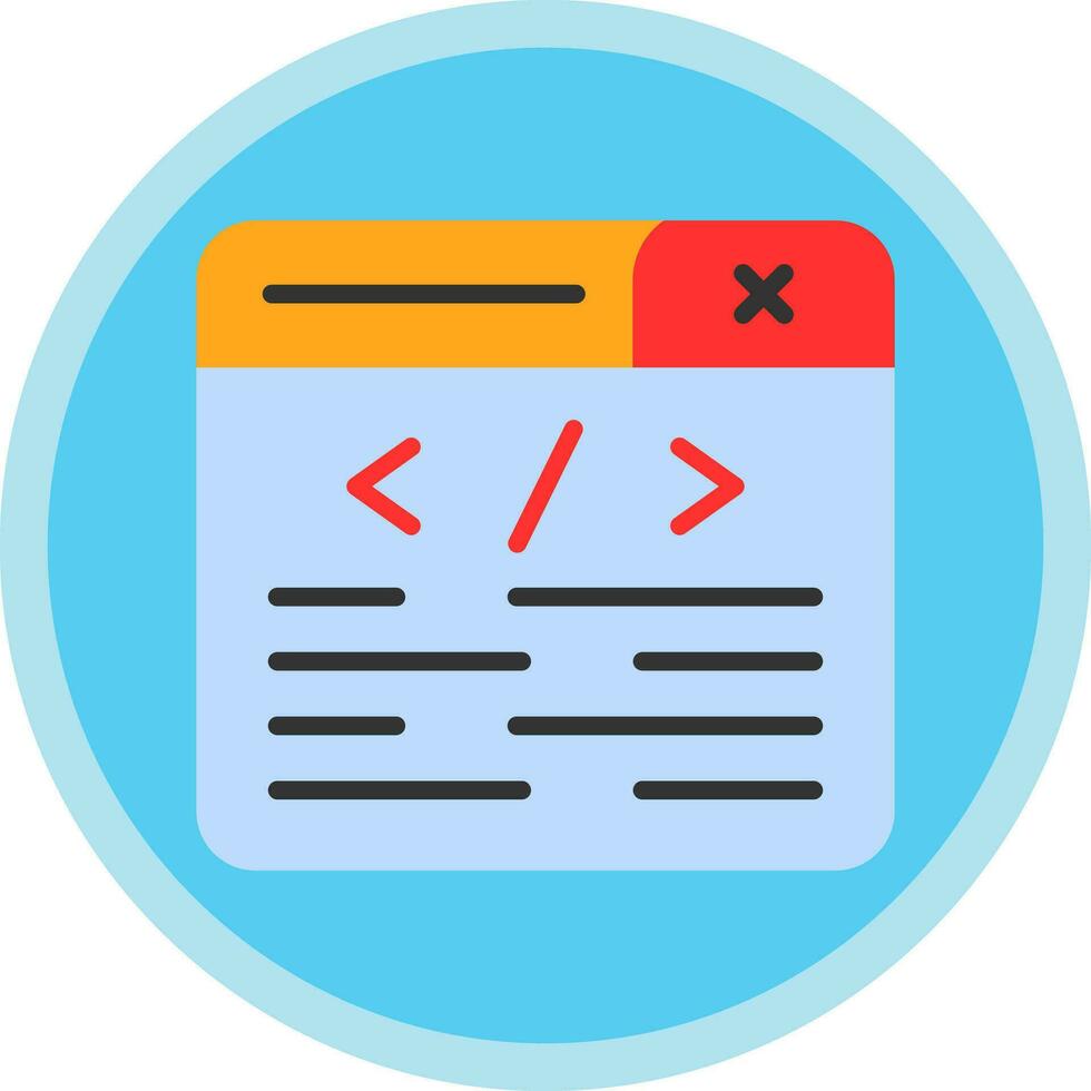 Programming Vector Icon Design