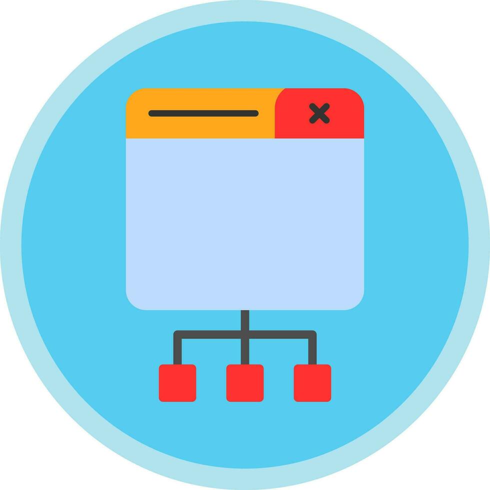 Network Vector Icon Design