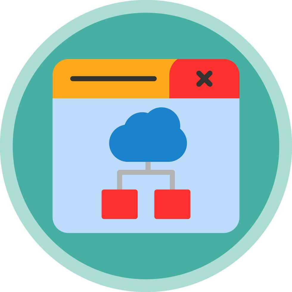Cloud Computing Vector Icon Design