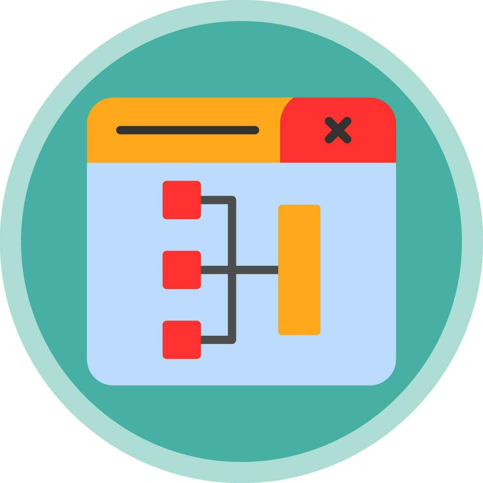 Site Map Vector Icon Design