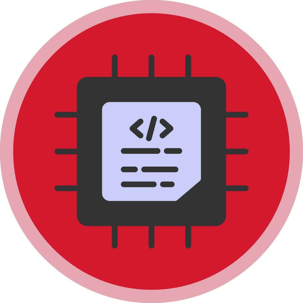 Processor Vector Icon Design