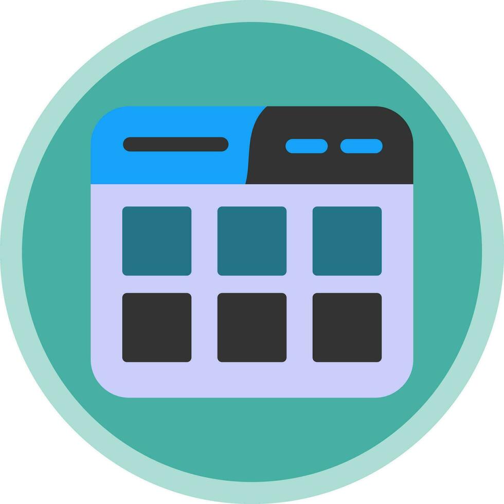 Thumbnails Vector Icon Design