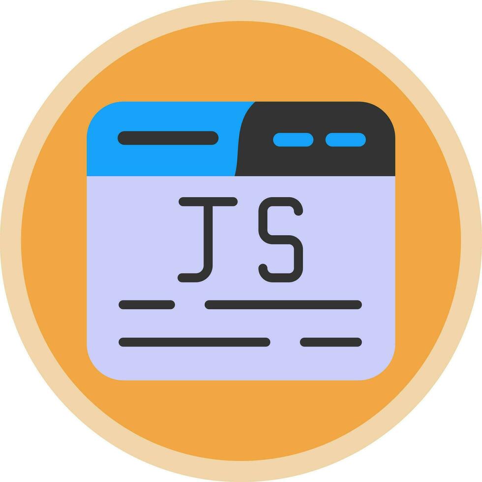 js vector icono diseño