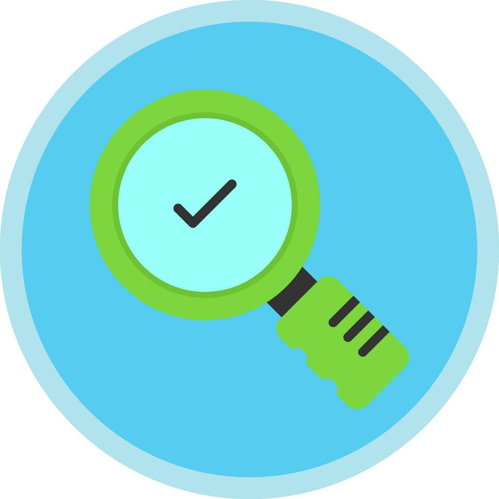 Magnifying Vector Icon Design