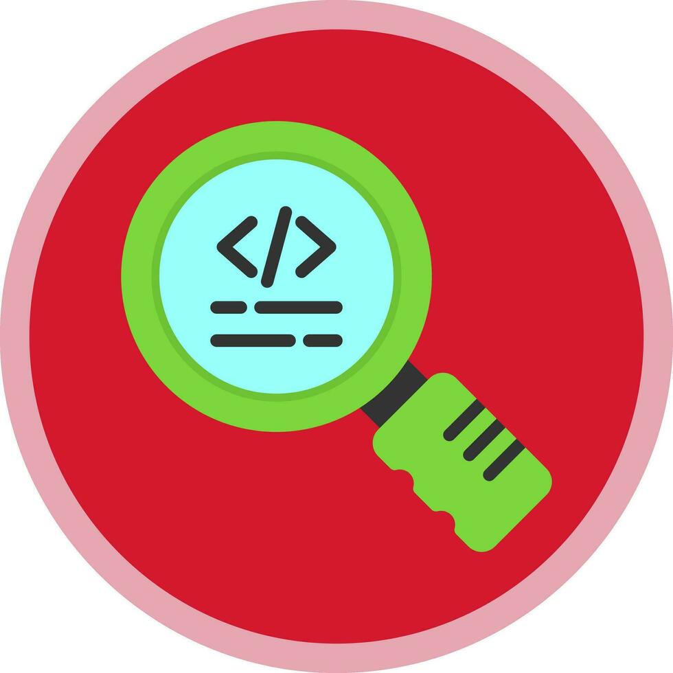 Quick Review Code Vector Icon Design