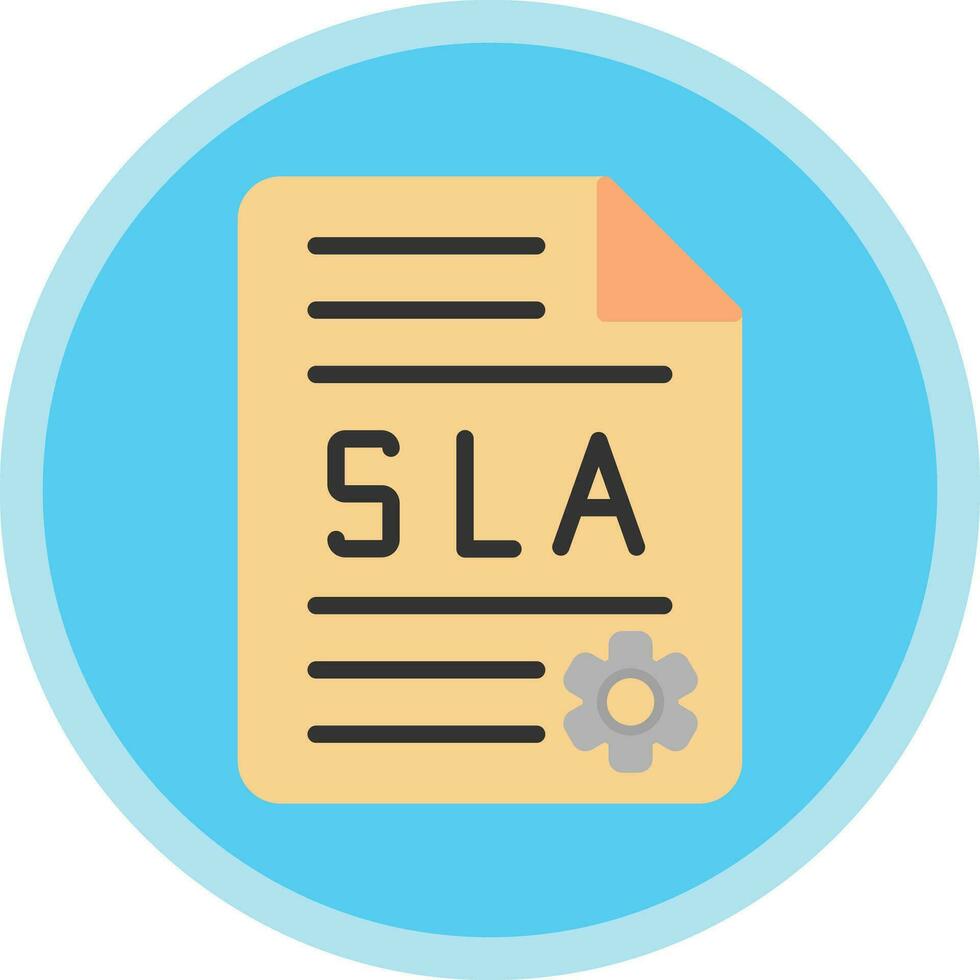 Sla Vector Icon Design