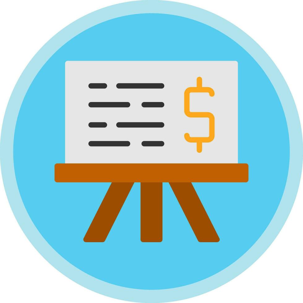 Presentation Vector Icon Design