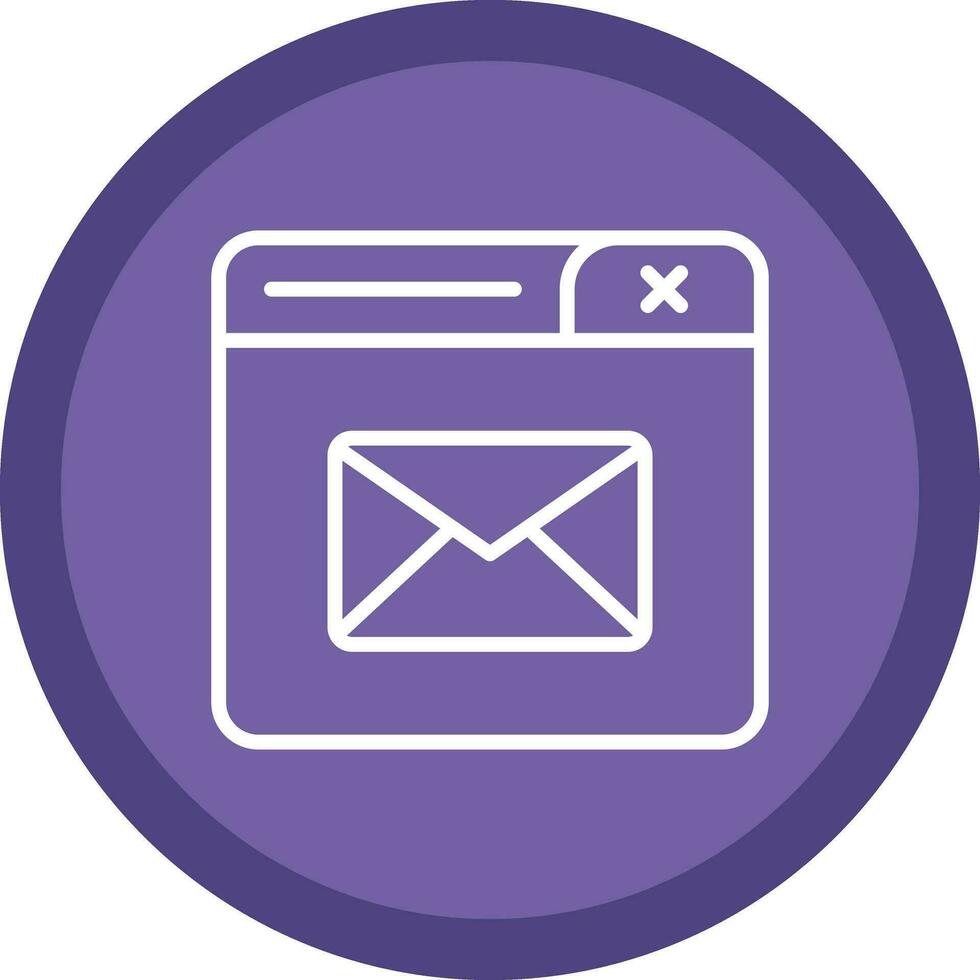 Contact Mail Vector Icon Design
