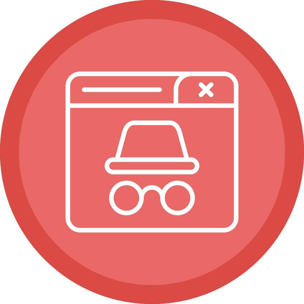 Incognito Vector Icon Design