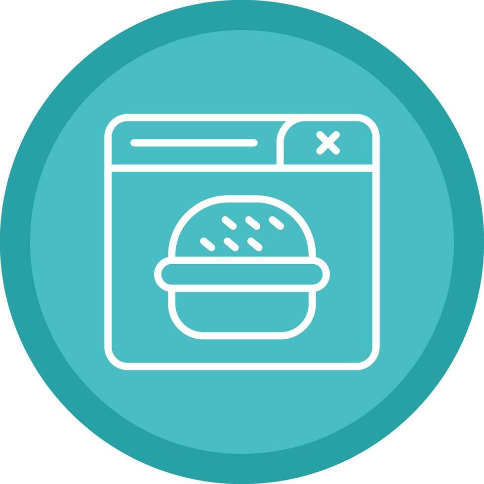 Fast Food Vector Icon Design