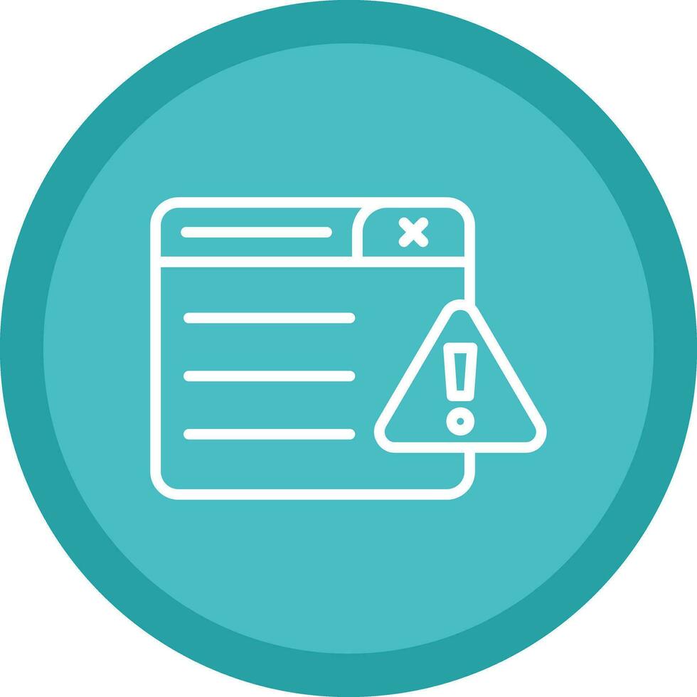 Warning Vector Icon Design