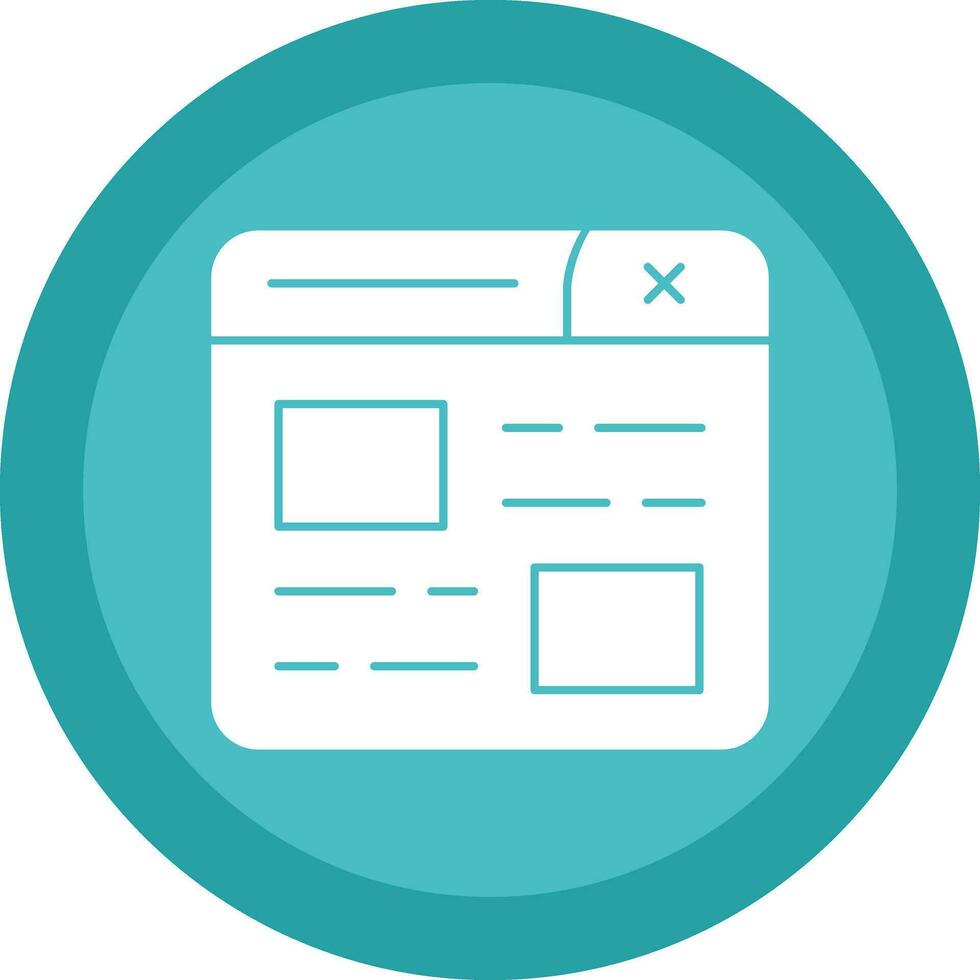 Web Site Vector Icon Design