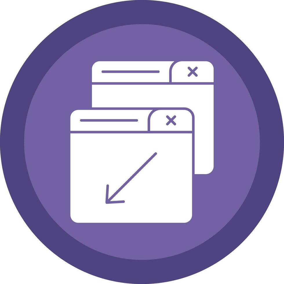 Shrink Vector Icon Design