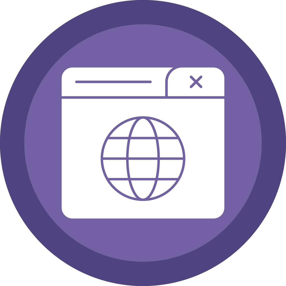 World Wide Web Vector Icon Design