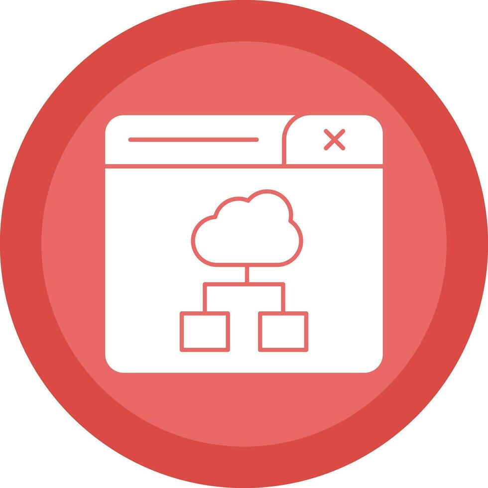 Cloud Computing Vector Icon Design