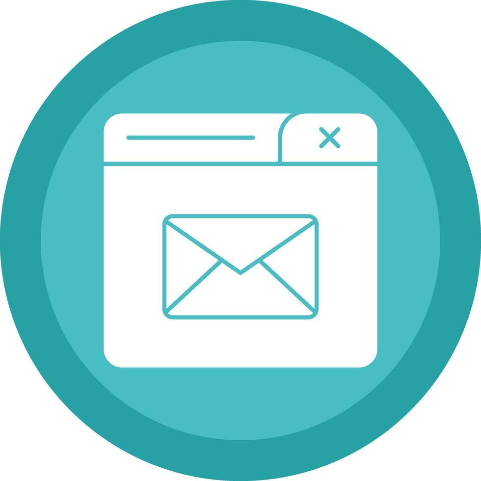 Contact Mail Vector Icon Design