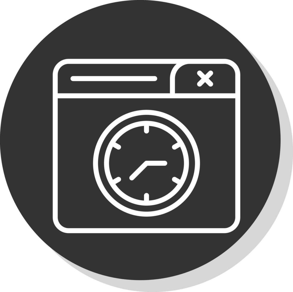 diseño de icono de vector de reloj