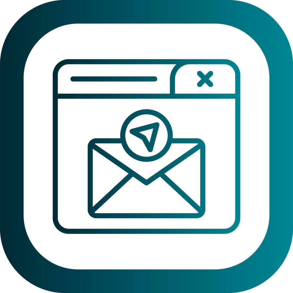 Send Mail Vector Icon Design