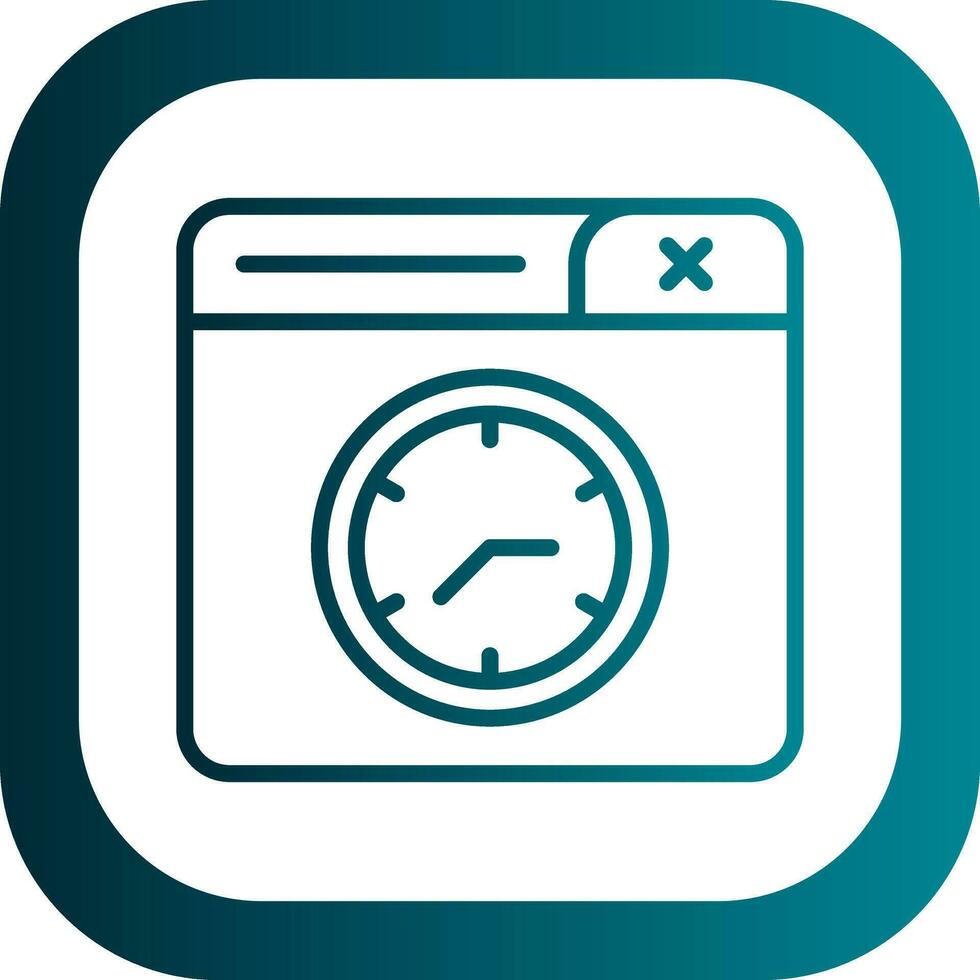 Clock Vector Icon Design