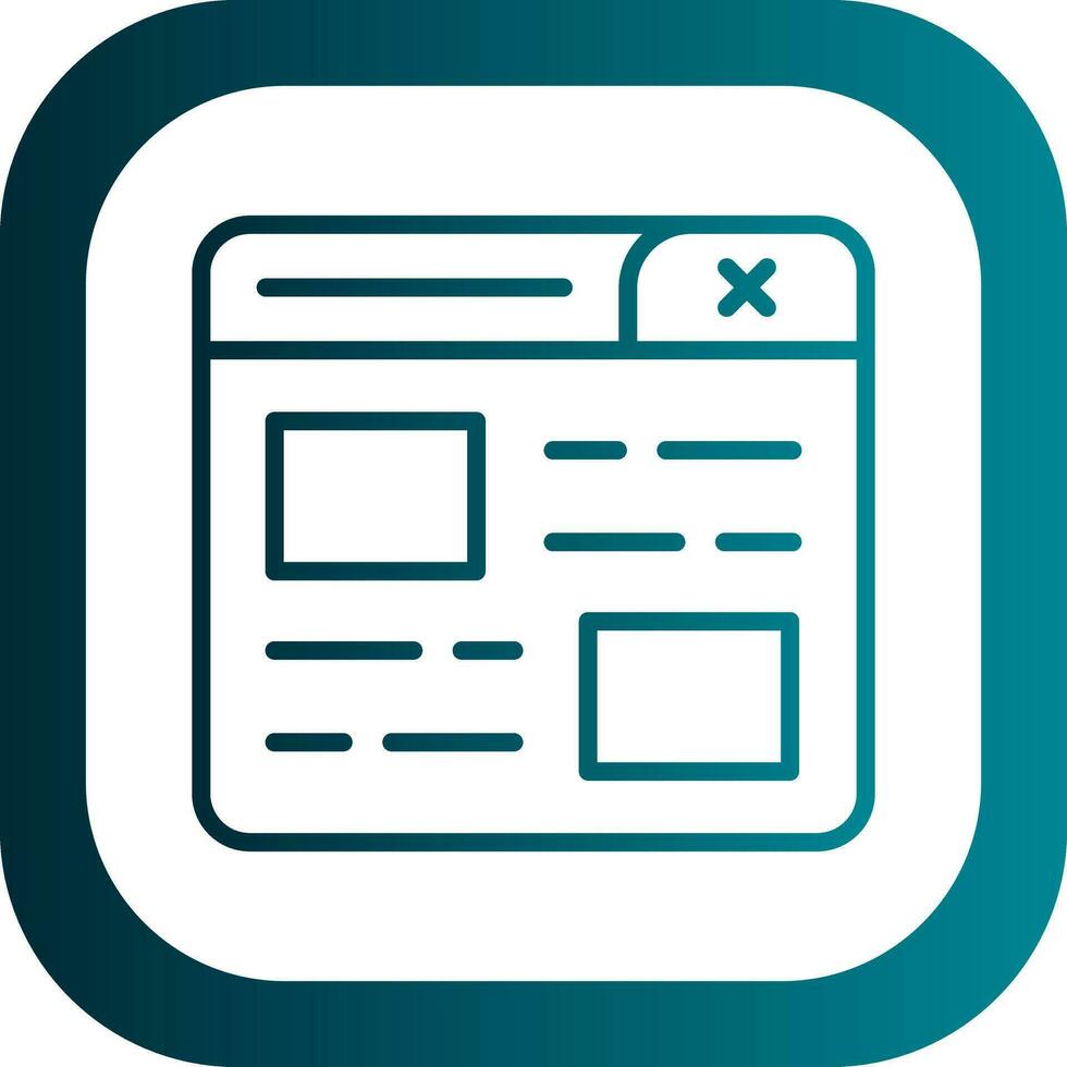 Web Site Vector Icon Design